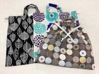 持ち手付き巾着